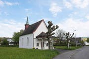 Die Schutzengelkapelle in Baar fürs Hingeschaut. Fotografiert am 28. April 2016 in Baar. Neue Zuger Zeitung/Maria Schmid Kirche, Glaube, Gemeinde, hingeschaut (Bild: Maria Schmid(Neue ZZ) (Neue Zuger Zeitung))
