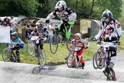 Die BMX-Anlage in Littau soll ausgebaut werden. (Bild: Beat Blättler (Archiv))