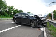Dieses Auto war nur noch Schrott. (Bild: Kapo Obwalden)