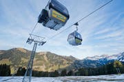 Gondeln der Bergbahnen Sörenberg. (Bild: Dominik Wunderli)