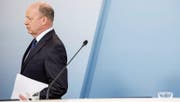 John Cryan, CEO der Deutschen Bank, bei einer Pressekonferenz letzten Februar. (Bild: Thomas Lohnes/Getty (Frankfurt, 2. Februar 2018))
