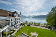 Das Park Hotel Weggis. (Bild: Dominik Wunderli (Weggis, 5. Mai 2014))