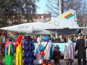 Ein Highlight: Düsenjet in Originalgrösse (Bild Claudio Fenner/Zisch)