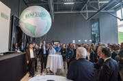 Blick in den Erweiterungsbau. (Bild Boris Bürgisser)