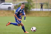 Der Torschütze zum 1:0 Ruben Vargas. (Bild: Martin Meienberger/freshfocus)