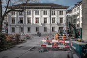 Blick auf das Haus des kantonalen Finanzdepartements. (Bild: Pius Amrein (Luzern, 21. November 2017))