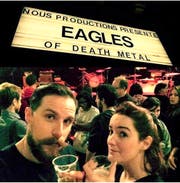 Gilles und Marianne vor dem Konzert im Pariser Lokal Bataclan, wo Gilles am Freitagabend ums Leben kam. (Bild: Instagram)