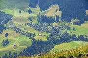 Die Erschliessung von Wirzweli (Bild) und Wiesenberg wird Thema im Landrat. (Bild: Markus von Rotz)