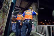 Die Luzerner Polizei auf Patrouille. (Archivbild Dominik Wunderli / Neue LZ)