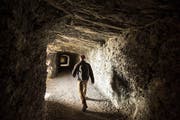 Tunnel auf dem Hohen Weg Richtung Attinghausen.