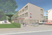 So soll der Neubau Villa Erica dereinst aussehen. (Bild: Visualisierung: PD)