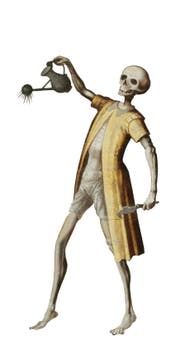 Der illustrierte Totentanz. (Bild: PD / Historisches Museum)