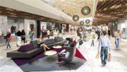 In der «La Strada» positionieren sich die Premium- und Lifestyle-Marken aus den Branchen Fashion und Schuhe, Beauty, Schmuck, Uhren und Accessoires. (Bild: Visualisierung: PD)