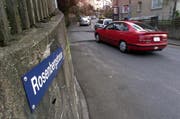 Die Rosenbergstrasse in Zug. (Archivbild Neue ZZ)