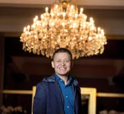 Der chinesische Multimillionär Yunfeng Gao gestern im Hotel Palace. (Bild Eveline Beerkircher)