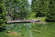 Kneippanlage Schwandalpweiher in Flühli (Bild: PD / Felix Jungo)