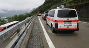 Die Geisterfahrerin hielt selbständig an. (Bild: Kapo St. Gallen)