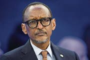 Ruandas Präsident Paul Kagame hat den Vorsitz des 30. Gipfels der Afrikanischen Union. (Bild: Gian Ehrenzeller/Keystone)
