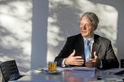 Thomas Bauer ist seit Anfang Jahr Präsident des Finma-Verwaltungsrates. Bild: Boris Bürgisser (Bern, 16. November 2016)