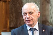 «Das Risiko einer weiteren Eskalation ist sehr real.» Bundesrat Ueli Maurer (Bild: Keystone / Peter Schneider)