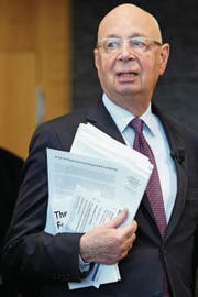 Der Deutsche Klaus Schwab (79) hat das WEF 1971 gegründet. (Bild: Laurent Gillieron/Keystone (Colony, 10. Januar 2017))