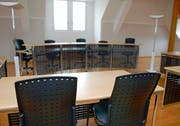 Blick in den Gerichtssaal im Stanser Rathaus. (Bild Markus von Rotz)