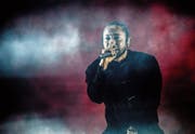 Kendrick Lamar (29) thematisiert auf «DAMN.» viele religiöse Themen. (Bild: Amy Harris/AP (Indio, 16. April 2017))