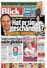 Auftakt zu einer medialen Hetzjagd: Frontseite des «Blicks» vom 24. Dezember 2015.