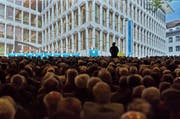 Die Luzerner Kantonalbank konnte im ersten Halbjahr 2016 den Konzerngewinn gegenüber 2015 nicht steigern. Im Archivbild: Eine Generalversammlung der Luzerner Kantonalbank. (Bild: Pius Amrein / Neue LZ)