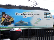 Der Voralpen-Express von Luzern anch St. Gallen – aufgenommen im Bahnhof Meggen. (Symbolbild) (Bild: Leserbild Margrith Imhof-Röthlin)