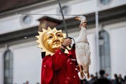 Tradition pur: die Gansabhauet in Sursee.Bild: Eveline Beerkircher (11. November 2016)