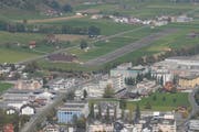 Blick auf den Flugplatz Kägiswil. (Bild: PD)