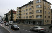 Die verwaiste Busbucht bei der ehemaligen Haltestelle Rotseestrasse. (Bild Dave Schläpfer/Zisch)