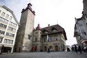 Das Rathaus in Luzern (Archivbild/Manuela Jans)