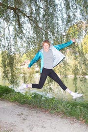 Auch sie hat an der Ausstellungsserie «Fortsetzung folgt» ihren Auftritt: Performance-Künstlerin Brigitte Dätwyler. (Bild: pd/Valentina Suter)