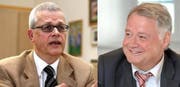 Franz Müller (l.) tritt zurück - Urs W. Studer kandidiert wieder (Bilder Nadia Schärli und Eveline Bachmann/Neue LZ)