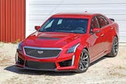 Cadillac mischt den europäischen Markt auf: In seiner dritten Generation ist der CTS-V konkurrenzfähig mit Anbietern von sportlichen Limousinen im Premium-Segment. (Bild: PD)