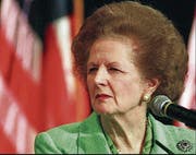 Eiserne Lady: Margaret Thatcher. (Bild: AP)