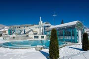 Der Swiss Holiday Park in Morschach erhält die Auszeichnung «Holidaycheck Award 2018». (Bild: Dominik Ketz (Morschach, 12. Januar 2017))