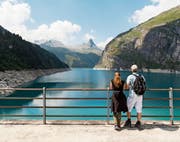 Die Wasserkraft wird in Zukunft noch stärker das Rückgrat der Schweizer Stromversorgung sein. (Bild: Gian Ehrenzeller/Keystone)