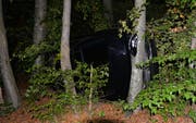 Die Lenkerin blieb beim Unfall unverletzt. (Bild: Luzerner Polizei)