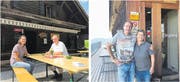 Sie hören alle Ende 2018 auf: Edith und Ueli Baumann (linkes Bild) vom «Alpli» sowie Christa und Philippe Klinger vom Berggasthaus Wildspitz. (Bild: Charly Keiser / ZZ)