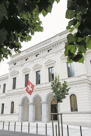Das Bundesstrafgericht in Bellinzona. (Bild: Gabriele Putzu/Keystone/Ti-Press)
