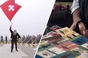 Mal musikalisch, mal ironisch: So stellen die Pilatusbahnen (links) und die Cabrio Stanserhornbahn ihren Sommersaison-Start im Video dar. (Bilder: PR-Videos)
