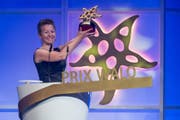 Nadja Räss erhielt 2015 den Prix Walo in der Kategorie Jodel. (Bild: Ennio Leanza / Keystone (Zürich, 7. Juni 2015))
