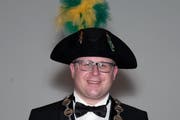 Kilian Amrein wird die Megger Fasnacht 2018 als Zunftmeister anführen. (Bild: PD)
