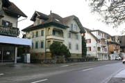 An der Seestrasse 41 in Hergiswil wird das Kompetenzzentrum für Weltraumforschung eingerichtet. (Bild: Kurt Liembd / Neue NZ)