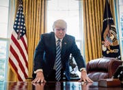 Amerika nach 100 Tagen Präsident Donald Trump (Bild: Andrew Harnik/AP (Washington, 21. April 2017))