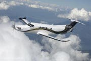 Eine PC-12 NG in der Luft. (Bild pd)
