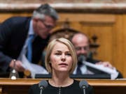 Die Zürcher SVP-Nationalrätin Natalie Rickli, die die No-Billag-Initiative befürwortet hat, sieht trotz der Niederlage positive Aspekte. (Archivbild) (Bild: Alessandro Della Valle/Keystone)